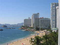 Acapulco strand en zon volop